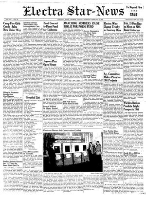Primary view of Electra Star-News (Electra, Tex.), Vol. 2, No. 19, Ed. 1 Thursday, February 3, 1955