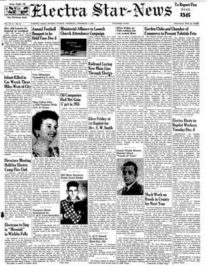 Electra Star-News (Electra, Tex.), Vol. 3, No. 11, Ed. 1 Thursday, December 1, 1955