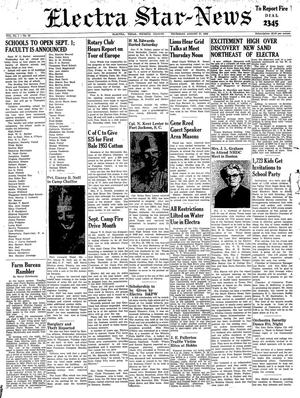Electra Star-News (Electra, Tex.), Vol. 1, No. 23, Ed. 1 Thursday, August 27, 1953