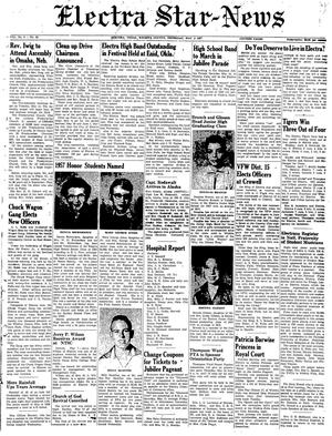 Electra Star-News (Electra, Tex.), Vol. 5, No. 30, Ed. 1 Thursday, May 9, 1957