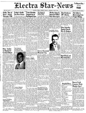 Electra Star-News (Electra, Tex.), Vol. 1, No. 37, Ed. 1 Thursday, June 3, 1954