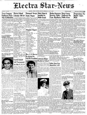 Electra Star-News (Electra, Tex.), Vol. 5, No. 39, Ed. 1 Thursday, July 11, 1957