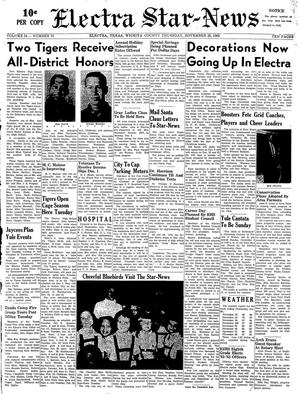 Electra Star-News (Electra, Tex.), Vol. 54, No. 70, Ed. 1 Thursday, November 29, 1962