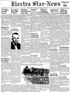 Electra Star-News (Electra, Tex.), Vol. 1, No. 38, Ed. 1 Thursday, June 10, 1954