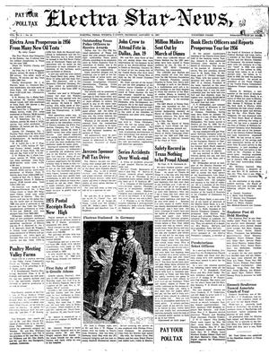 Electra Star-News (Electra, Tex.), Vol. 5, No. 15, Ed. 1 Thursday, January 10, 1957