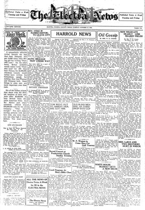 The Electra News (Electra, Tex.), Vol. 20, No. 8, Ed. 1 Tuesday, October 12, 1926