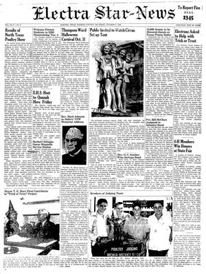 Electra Star-News (Electra, Tex.), Vol. 3, No. 6, Ed. 1 Thursday, October 27, 1955