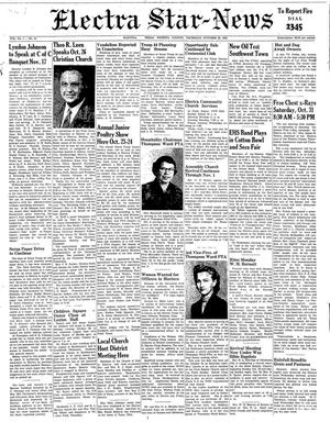 Electra Star-News (Electra, Tex.), Vol. 1, No. 41, Ed. 1 Thursday, October 22, 1953