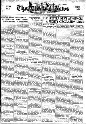 The Electra News (Electra, Tex.), Vol. 16, No. 21, Ed. 1 Thursday, February 1, 1923
