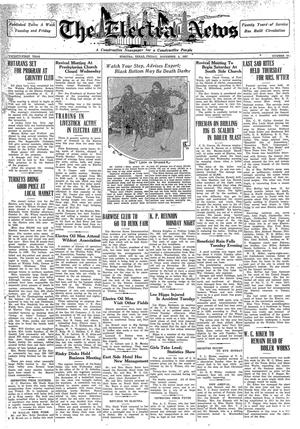 The Electra News (Electra, Tex.), Vol. 21, No. 16, Ed. 1 Friday, November 4, 1927