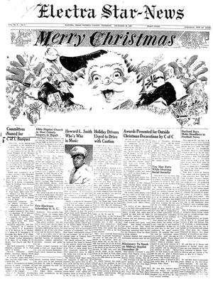 Electra Star-News (Electra, Tex.), Vol. 6, No. 5, Ed. 1 Thursday, December 26, 1957