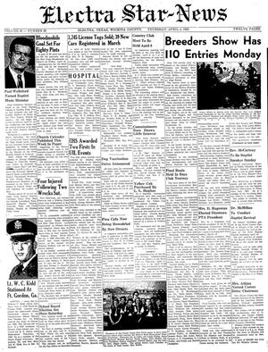 Electra Star-News (Electra, Tex.), Vol. 55, No. 36, Ed. 1 Thursday, April 4, 1963
