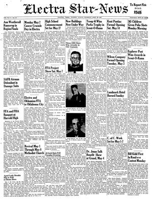 Primary view of Electra Star-News (Electra, Tex.), Vol. 2, No. 31, Ed. 1 Thursday, April 28, 1955