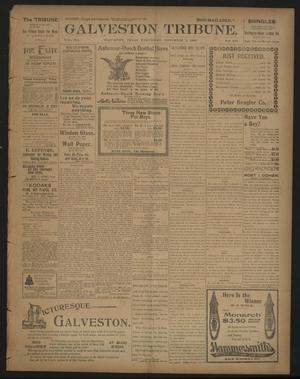 Galveston Tribune. (Galveston, Tex.), Vol. 20, No. 300, Ed. 1 Wednesday, November 7, 1900