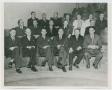 Thumbnail image of item number 1 in: '[Dr. Chauncey D. Leake and Colleagues in an Auditorium]'.