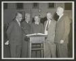 Primary view of [Dr. John F. Fulton and Others at the Army Medical Library]