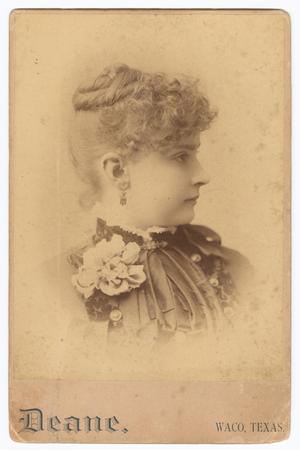 Primary view of object titled '[Portrait of Mary "Mamie" Pauline Lawson Brazelton]'.
