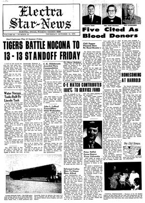 Electra Star-News (Electra, Tex.), Vol. 63, No. 10, Ed. 1 Thursday, October 15, 1970