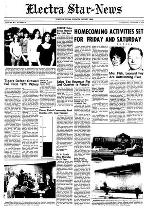 Electra Star-News (Electra, Tex.), Vol. 66, No. 8, Ed. 1 Thursday, October 4, 1973
