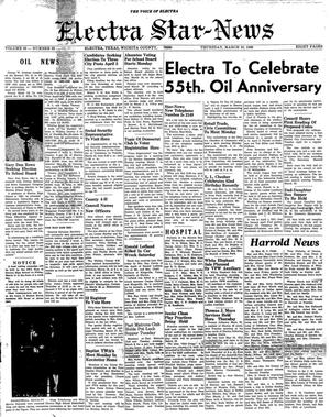 Primary view of object titled 'Electra Star-News (Electra, Tex.), Vol. 58, No. 33, Ed. 1 Thursday, March 10, 1966'.