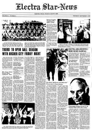 Electra Star-News (Electra, Tex.), Vol. 65, No. 4, Ed. 1 Thursday, September 7, 1972