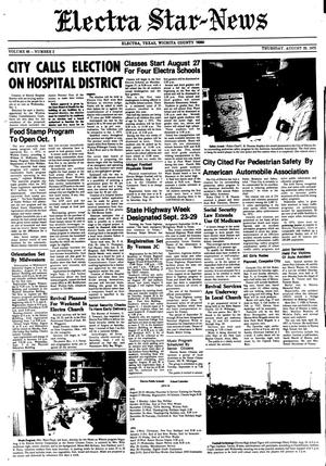 Electra Star-News (Electra, Tex.), Vol. 66, No. 2, Ed. 1 Thursday, August 23, 1973