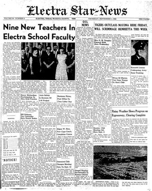 Electra Star-News (Electra, Tex.), Vol. 59, No. 6, Ed. 1 Thursday, September 1, 1966