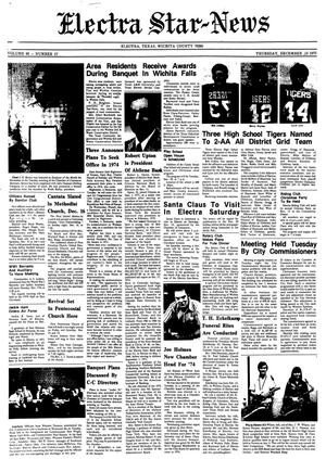 Electra Star-News (Electra, Tex.), Vol. 66, No. 17, Ed. 1 Thursday, December 13, 1973