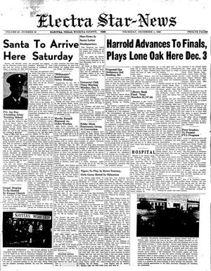 Electra Star-News (Electra, Tex.), Vol. 59, No. 19, Ed. 1 Thursday, December 1, 1966