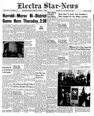 Electra Star-News (Electra, Tex.), Vol. 59, No. 18, Ed. 1 Thursday, November 24, 1966
