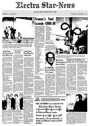 Electra Star-News (Electra, Tex.), Vol. 65, No. 17, Ed. 1 Thursday, December 7, 1972