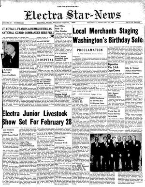 Electra Star-News (Electra, Tex.), Vol. 58, No. 30, Ed. 1 Thursday, February 17, 1966