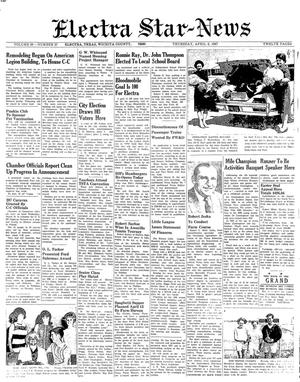 Electra Star-News (Electra, Tex.), Vol. 59, No. 37, Ed. 1 Thursday, April 6, 1967