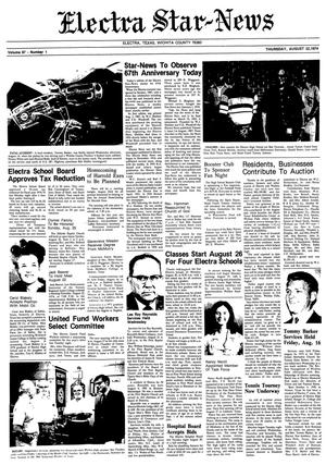 Electra Star-News (Electra, Tex.), Vol. 67, No. 1, Ed. 1 Thursday, August 22, 1974