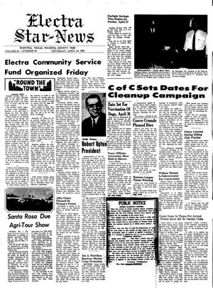 Electra Star-News (Electra, Tex.), Vol. 61, No. 46, Ed. 1 Thursday, April 24, 1969