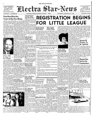 Electra Star-News (Electra, Tex.), Vol. 57, No. 29, Ed. 1 Thursday, February 11, 1965