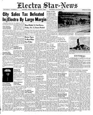 Electra Star-News (Electra, Tex.), Vol. 60, No. 11, Ed. 1 Thursday, October 5, 1967