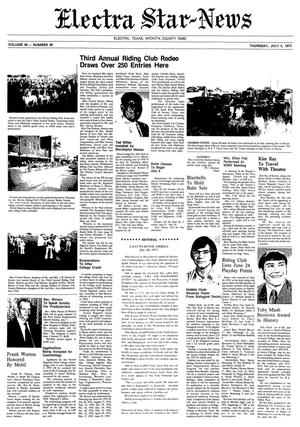Electra Star-News (Electra, Tex.), Vol. 66, No. 46, Ed. 1 Thursday, July 4, 1974