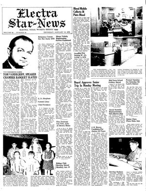 Electra Star-News (Electra, Tex.), Vol. 62, No. 23, Ed. 1 Thursday, January 15, 1970