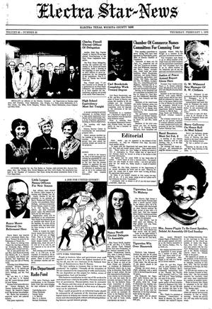 Electra Star-News (Electra, Tex.), Vol. 65, No. 25, Ed. 1 Thursday, February 1, 1973
