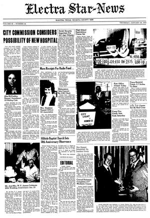 Electra Star-News (Electra, Tex.), Vol. 65, No. 24, Ed. 1 Thursday, January 25, 1973