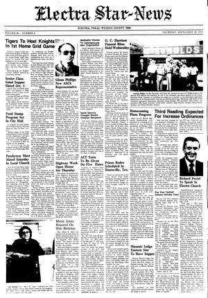 Electra Star-News (Electra, Tex.), Vol. 66, No. 6, Ed. 1 Thursday, September 20, 1973