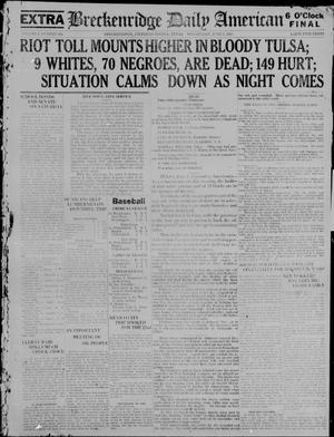 The Breckenridge Daily American (Breckenridge, Tex), Vol. 1, No. 288, Ed. 4, Wednesday, June 1, 1921