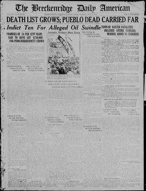The Breckenridge Daily American (Breckenridge, Tex), Vol. 1, No. 293, Ed. 1, Tuesday, June 7, 1921