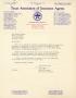 Letter: [Letter from Drex G. Foreman to Truett Latimer, November 2, 1954]