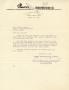 Letter: [Letter from B. G. Forsyth to Truett Latimer, April 21, 1955]