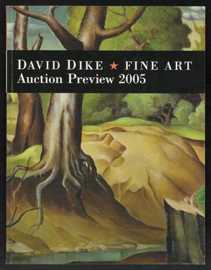 Primary view of object titled 'Catalog for David Dike Fine Art Texas Art Auction: 2005'.