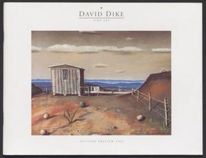 Primary view of object titled 'Catalog for David Dike Fine Art Texas Art Auction: 1999'.