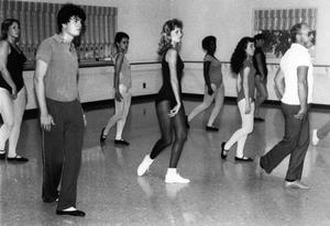 [Bruce Roush teaching a dance class]