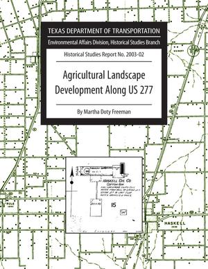 Agricultural Landscape Development Along US 277